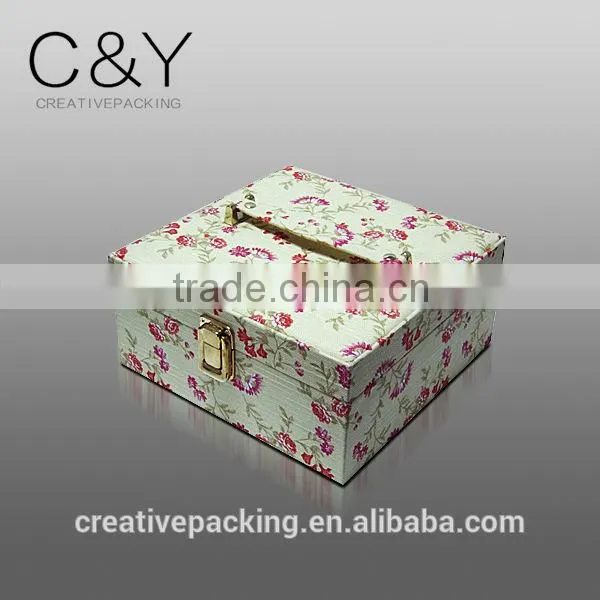 Sweet colorful leather jewelry gift box for wholesale