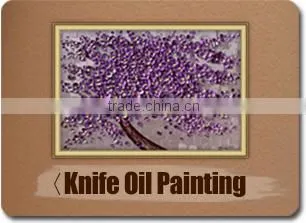 2015 Original Design Outer Wall Decoration Modern Flower Painting