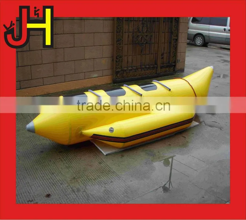 2016 8 Person SingleTube Inflatable Water Games Flyfish Banana Boat For Sale