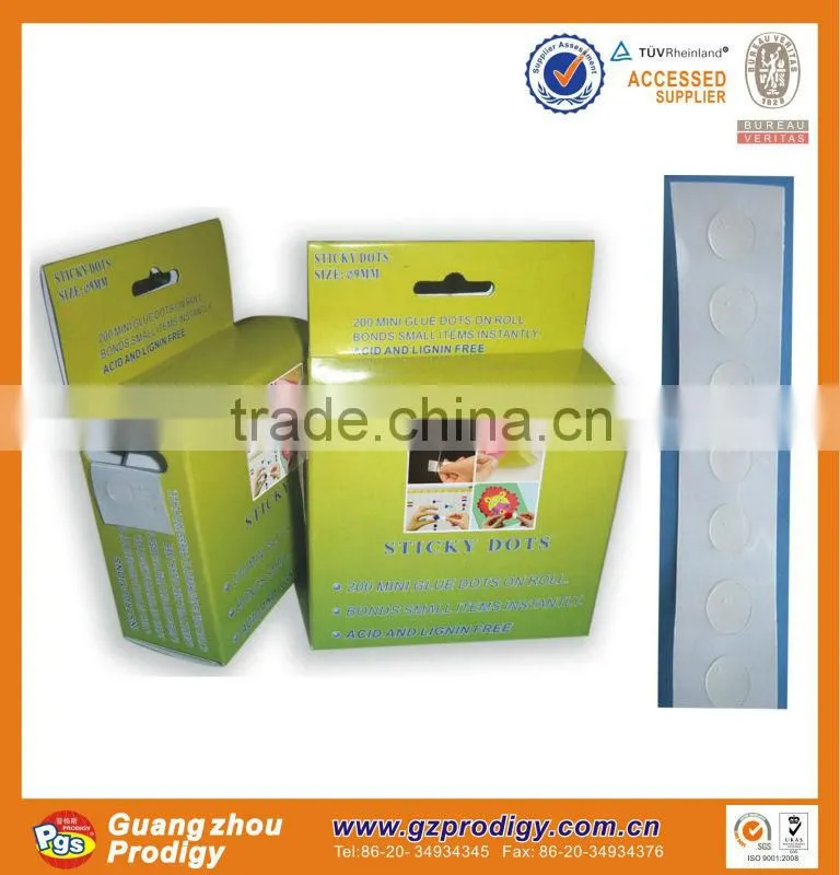 self -adhesive dots, double side dots,sticky dots