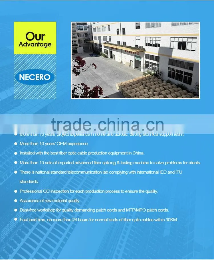single mode 4 core oval type Outdoor FTTH Drop cable for Bahrain cabling operator