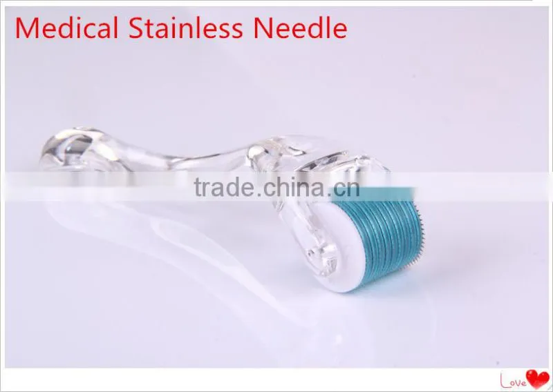 GTO 540 needles transparent handle microneedle roller korea derma roller