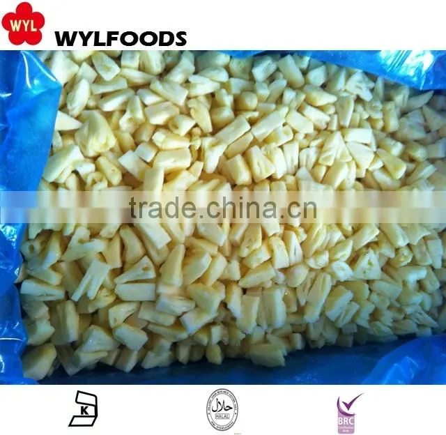 IQF frozen pineapple for hot sales 2015
