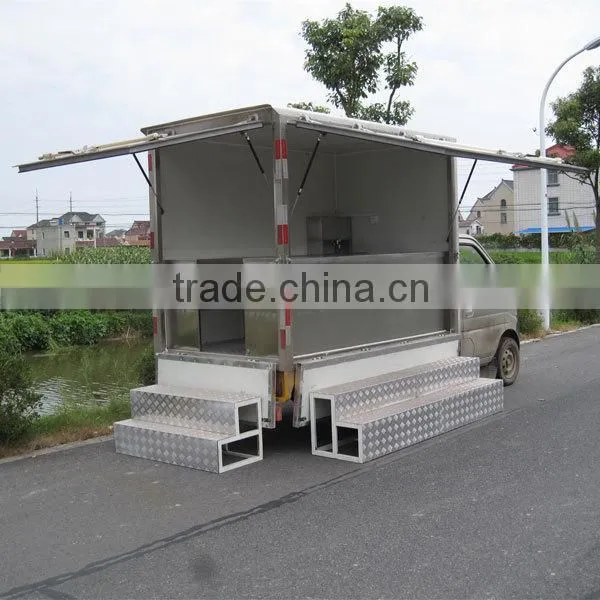JX-FV260 Professional Automobile based Outdoor mobile Breakfast food car