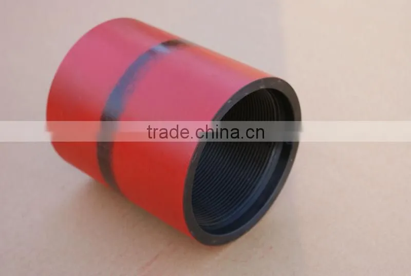 API 5CT 4 1/2" K55 and J55 eue/nu tubing couplings