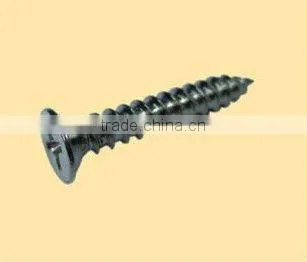 Steel zinc-plated nickel-plated 3x12 fast dental self-tapping furniture assembly fastening screw nuts
