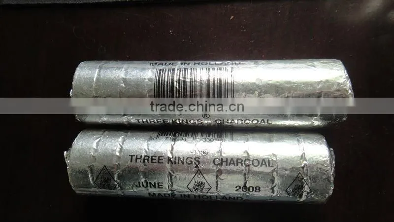 shisha charcoal with fruit flavor 33mm
