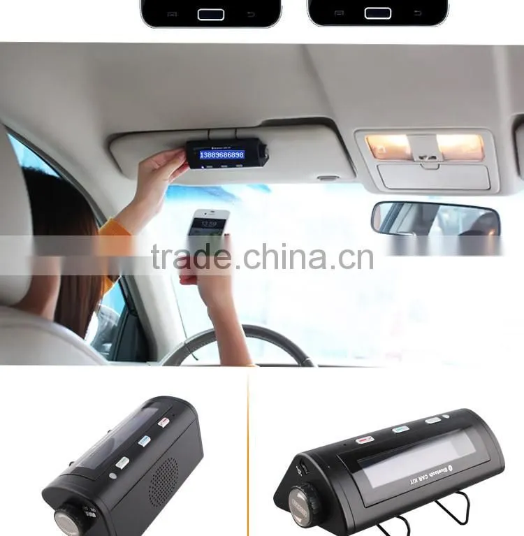 In-car Bluetooth Speaker Phone Receiver Car MP3 Portable Adapter