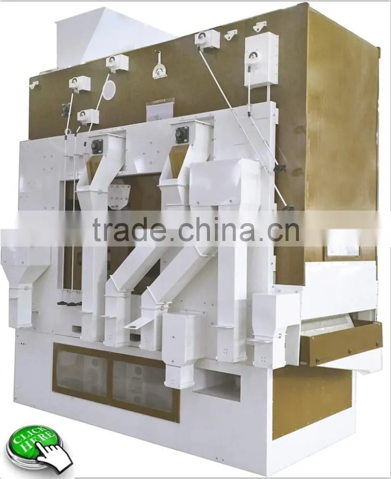 Magnetic separator for paddy wheat corn sesame quinoa barley cleaner