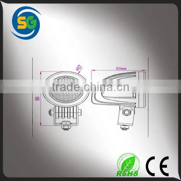Truck LED Work Light UTV 4x4 10w LED Work Lighting ATV LED Working Lamp