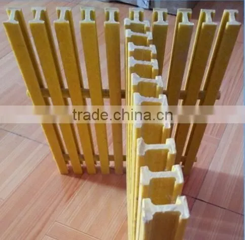 Fibre Glass Reinforced Plastic(FRP) grating, Pultruded I-beam Profile