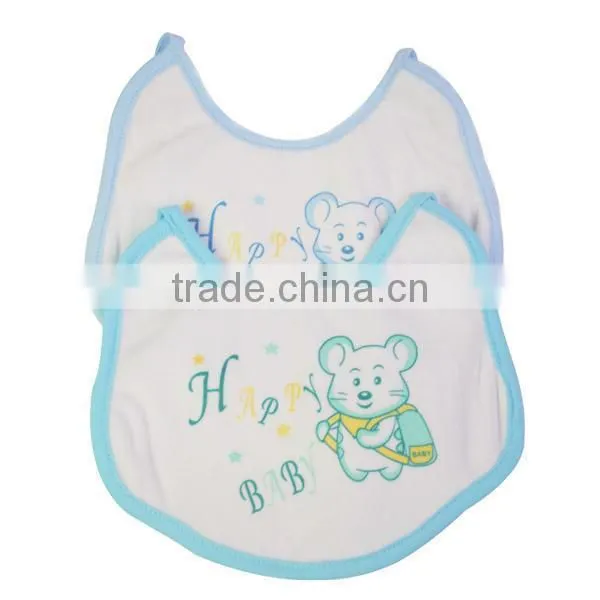 Popular funny animal style silicone baby bib