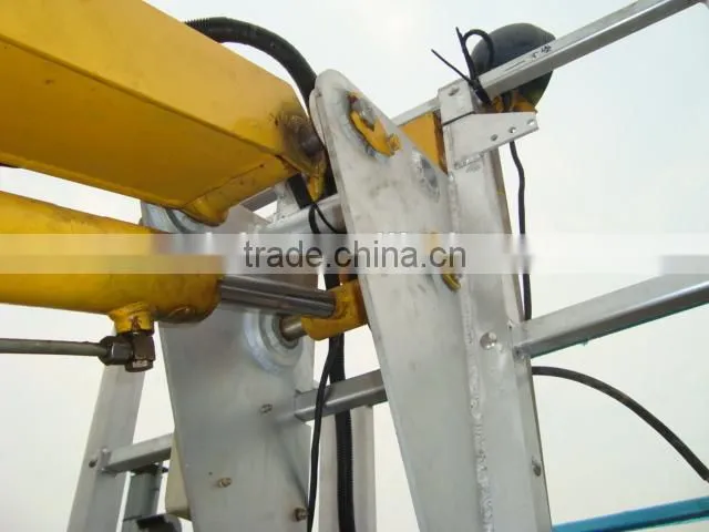 Lifting Aluminum alloy aerial work platform for building