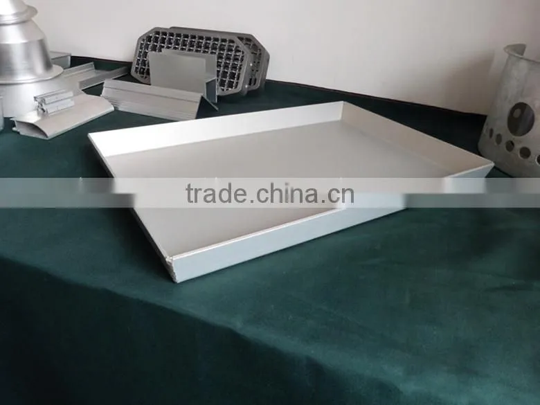 OEM ODM Factory Supply Top Quality Custom Sheet Aluminum Metal Tray for seafood fast frozen processing
