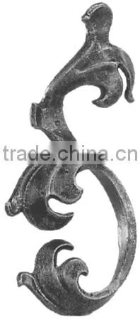 Wrought Iron Leaves