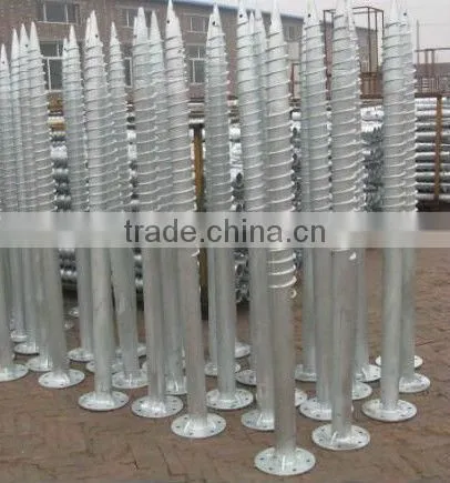 Galvanized drive-in or screw Spikes