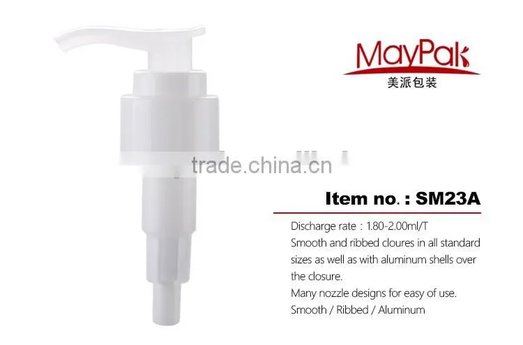 cream pump dispenser wholesales clear soap dispenser pump 28-415 smooth and ribbed