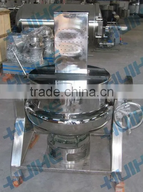 double gas fired jacket mxing kettle