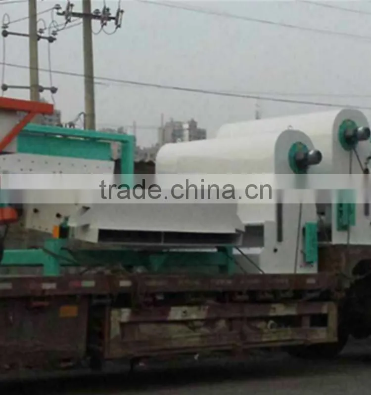 Corn paddy millet grains vibrating screen cleaning machine