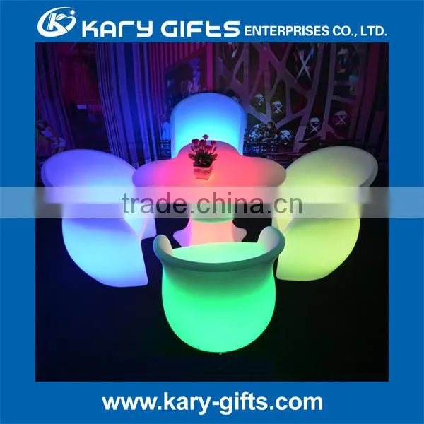 led rgb lighting white plastic beach lounge chairs