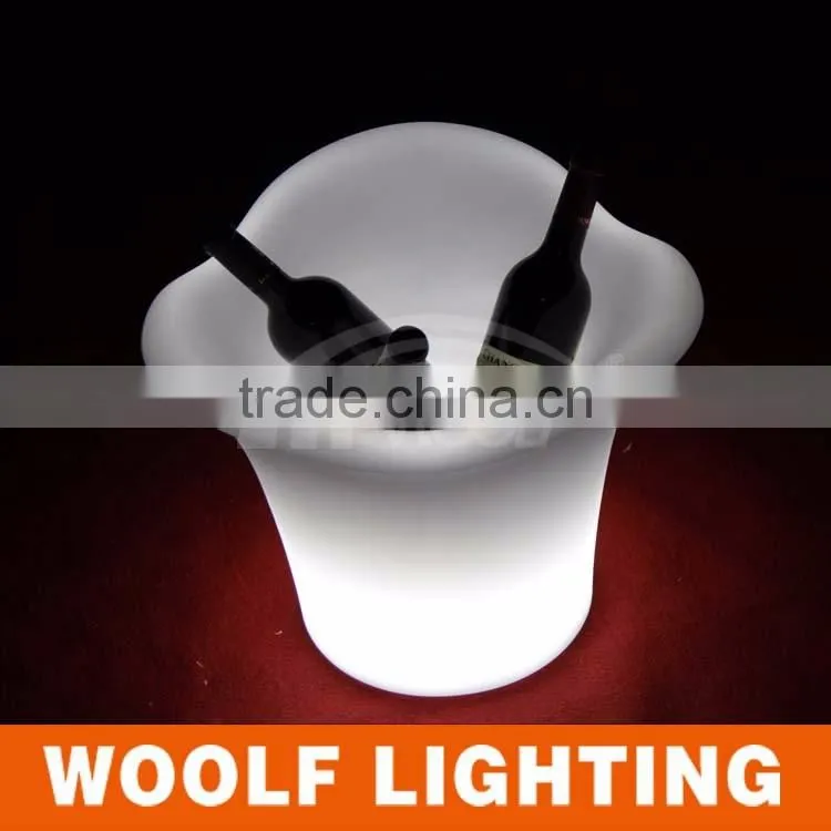 3 Leaf Wireless Control LED Ice Bucket LED Beer Bucket LED Plant Pot