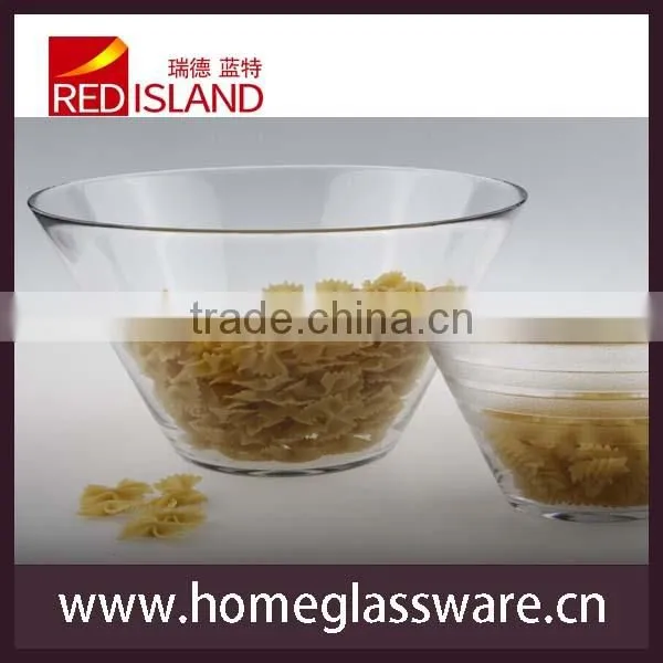 11 inch Centrifuge glass fruit salad bowl