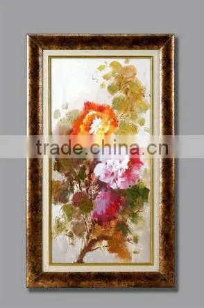 Decorated solid wood Frame Oil Painting