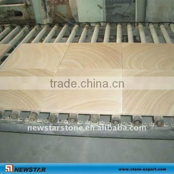 honed yellow sandstone