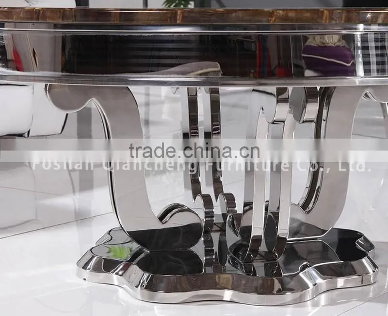 fashionable round coffee table living room furniture