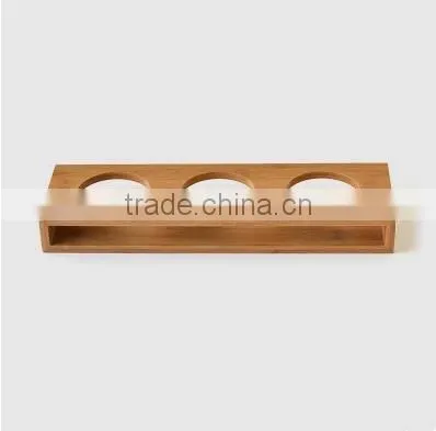 Disposable idea wooden cup holder