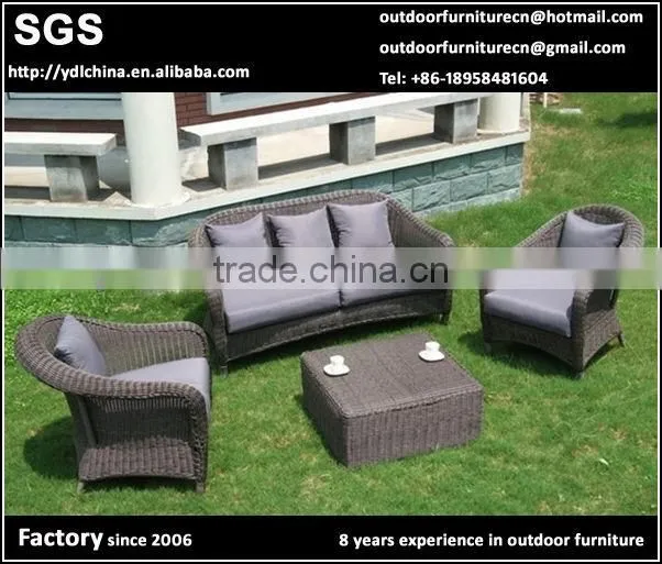 synthetic rattan outdoor furniture leisure terrace chat set