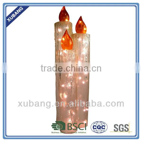 Promote New LED Christmas candle lights decoration candles