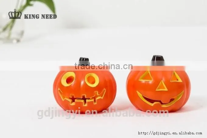 plastic pumpkin LED halloween decorations