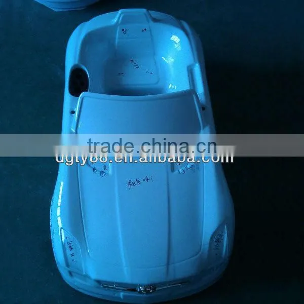 Vac formed displays, large plastic car, large plastic nascar car