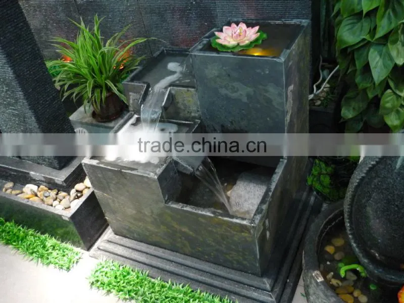 garden water trough fountain