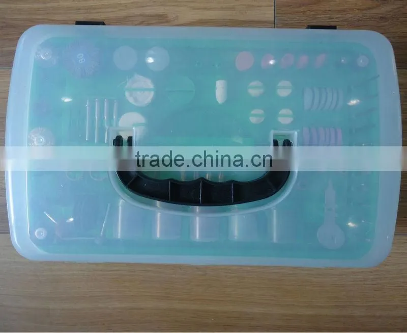 135w ETL GS CE Approval Hobby Power Rotary Tools Accessory Set Electric 217pcs Mini Grinder Kit