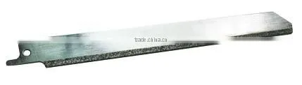 Electroplated diamond jig saw for masonry