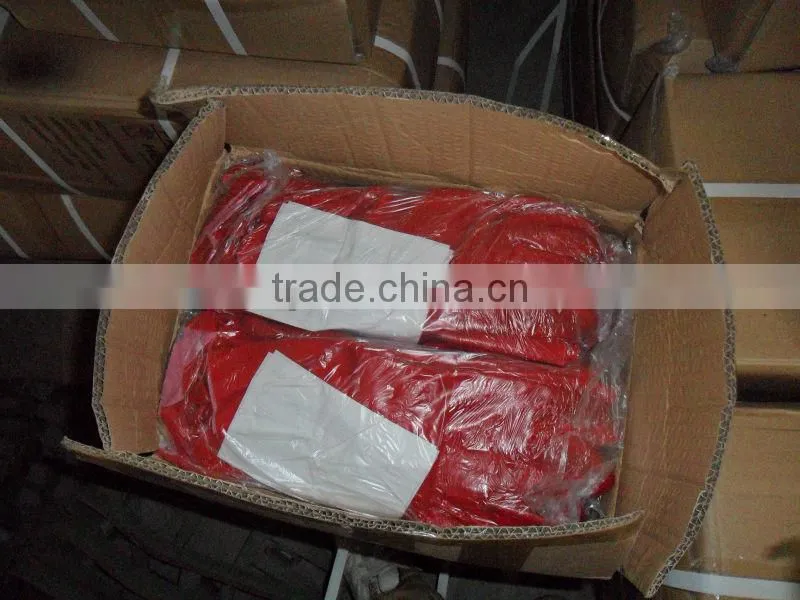 DDSAFETY With 5Years Experience Red PVC Gloves With CE Certificate