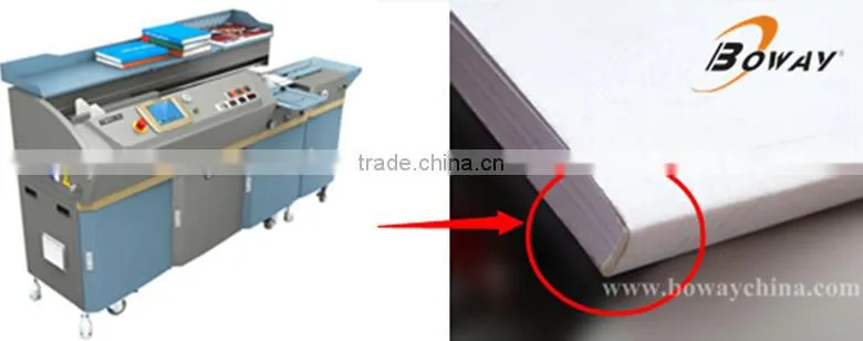 alibaba 3mm grey board EVA PUR glue 2 in 1 perfect binder
