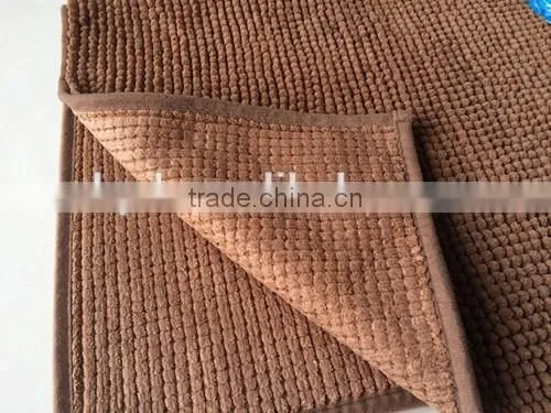 2016 anti slip microfiber super soft bath mat