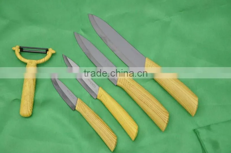 plastic handle ceramic knife