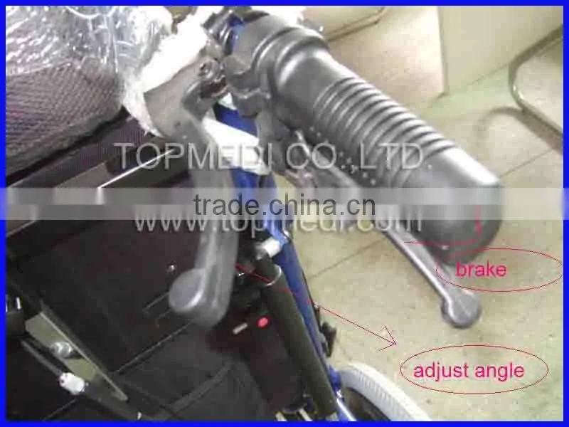 RehabiAluminum chair frame high back reclining wheelchair for cerebral palsy children/ cp chair/electric power /folding/economic