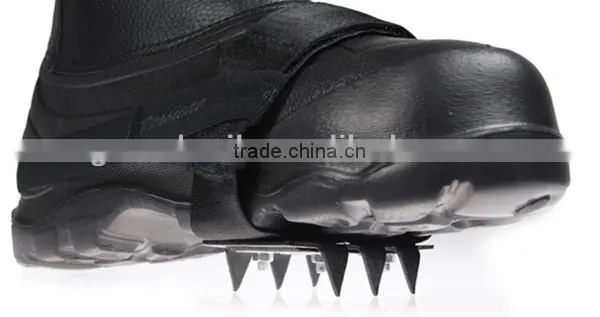 Small convenient ice spikes Anti-slip silicone rubber steel nail crampons