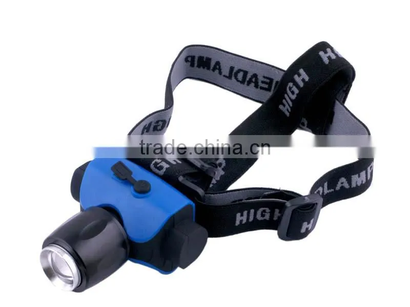 Colorful 300 Lumen Focus 3 Mode LED Emergency Headlamp Light