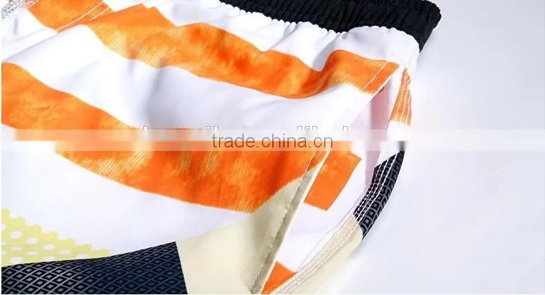 Plus size elastic band magic printed swimwear for men