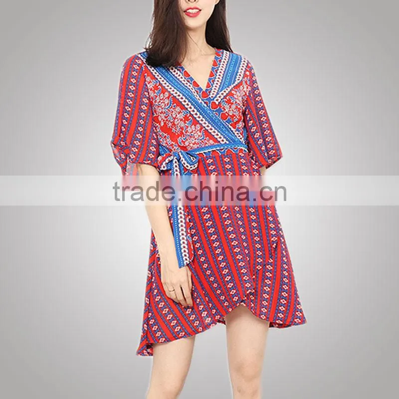 Best Price Fashion Women Sexy Latest Design Guinea Brocade Dress Direct Factory