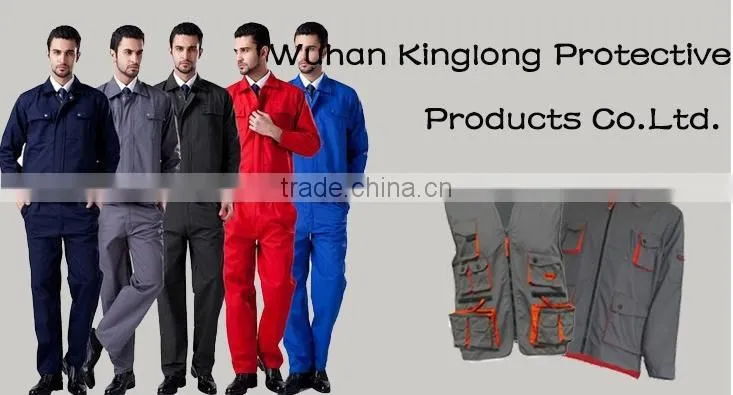 100%polycotton construction worker engineering uniform workwear suit