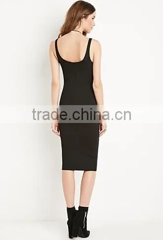 Cultivate one's morality long backless sleeveless dresses