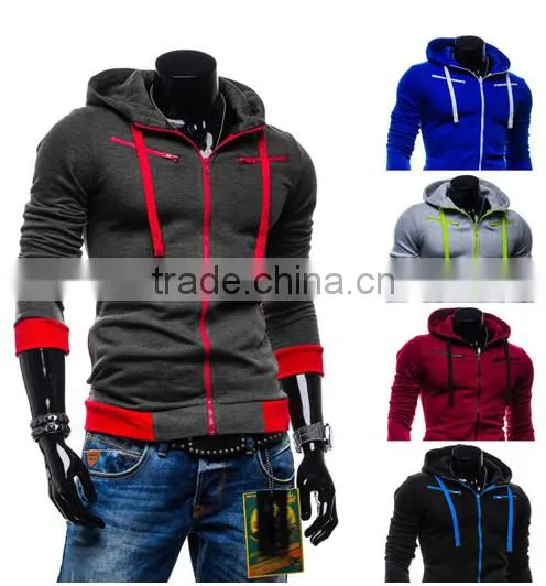 Men Warm Hoodie Hooded Long Sleeve Sweatshirt Tops Jacket Coat Outwear Sweater