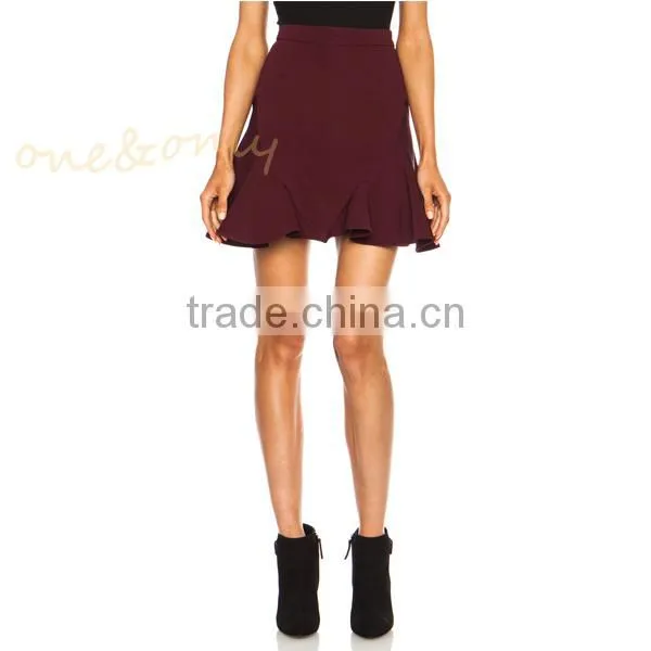 fashion short skirt frill